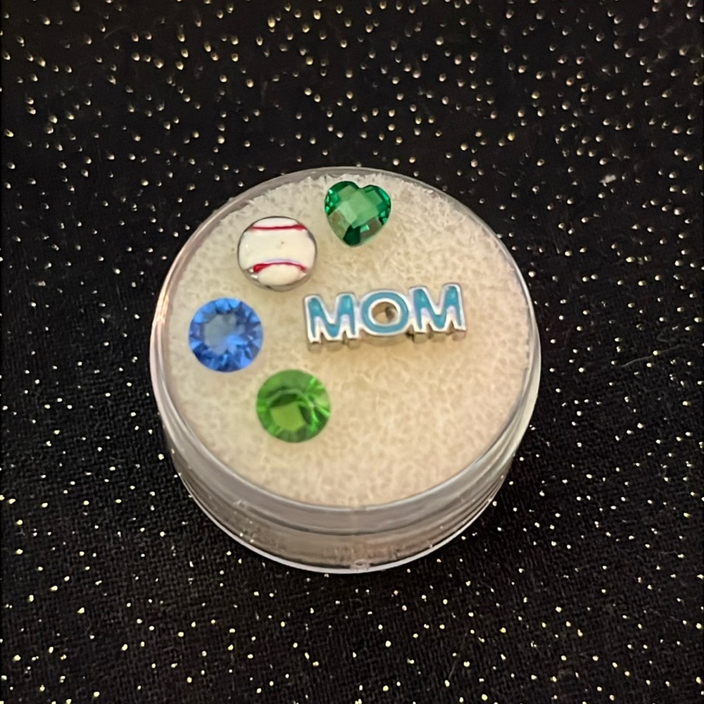Boy Mom Origami Owl Charms